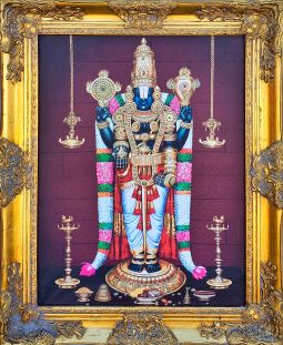 Framed Lord Venkateshwara Balaji